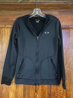 OAKLEY Black Fleece Zip Up
